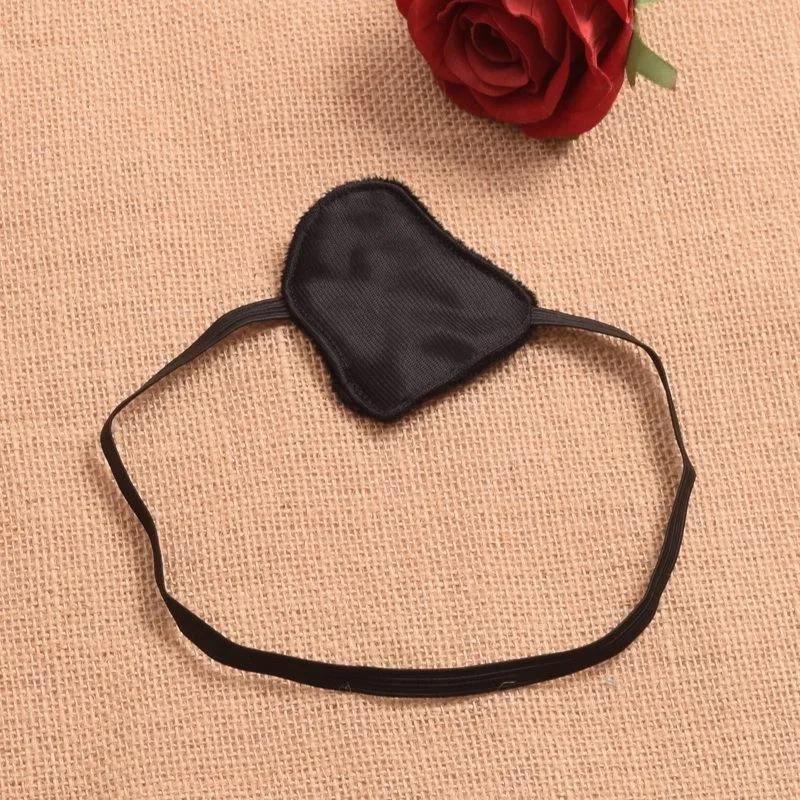 1 шт. Аниме Косплей Черный глаз патч Одноглазый Eyemask унисекс