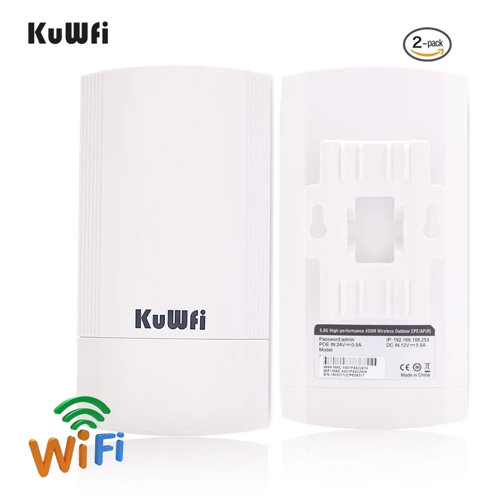 2 Piece 5Ghz 450Mbps 2KM p2p Wireless Outdoor Wireless CPE Bridge Router Supports WDS Function No setting with LED Display 2 Piece 5Ghz 450Mbps 2KM p2p Wireless Outdoor Wireless CPE Bridge Router Supports WDS Function No setting with LED Display