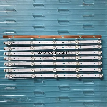 

407mm LED Backlight Lamps Strips w/ Optical Lens Fliter Large Size 15V for Samsung Hisense 42" Modified TV K420WD147 New