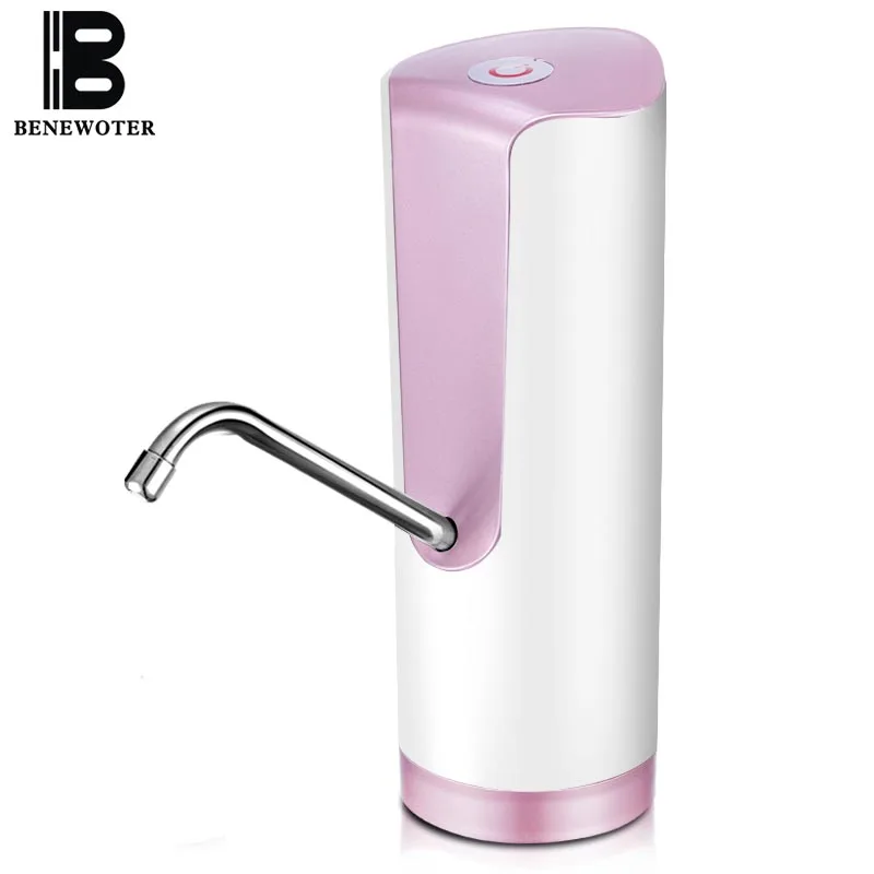 5W Outdoor Travel Wireless Rechargeable Electric Water Pump Tap Water Bottle Dispenser Bucket
