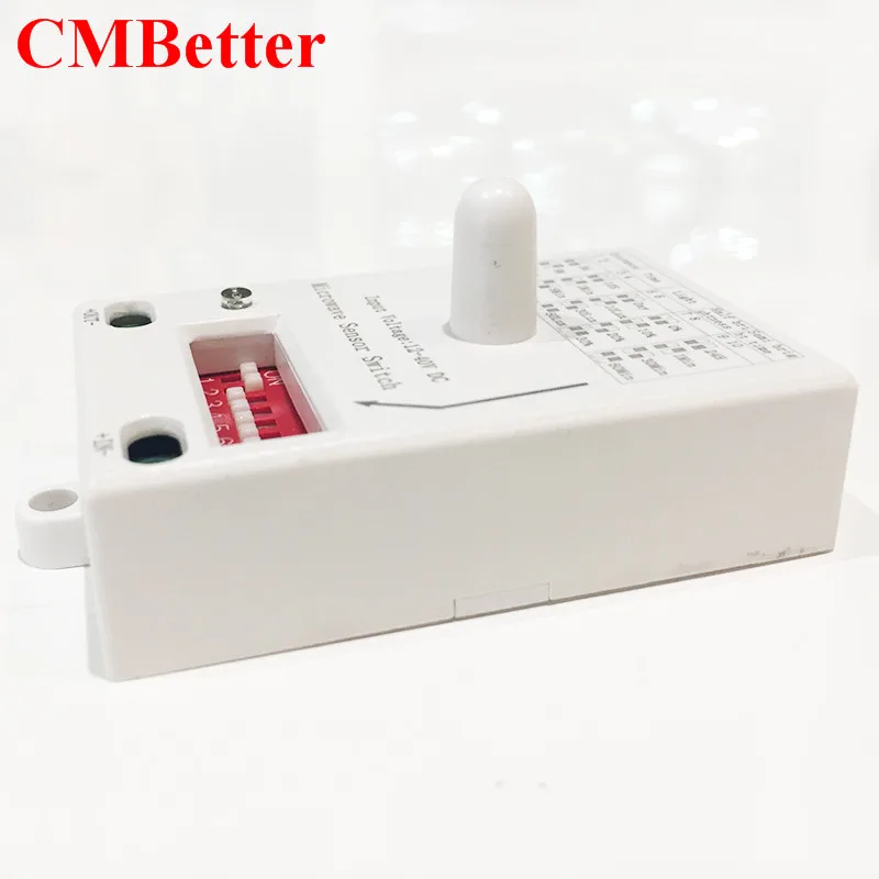

High Quality DC12-60V 5.8GHz 360 Degree Time Setting Microwave Sensor Radar Body Sensor Motion HF Detector Light Switch indoors
