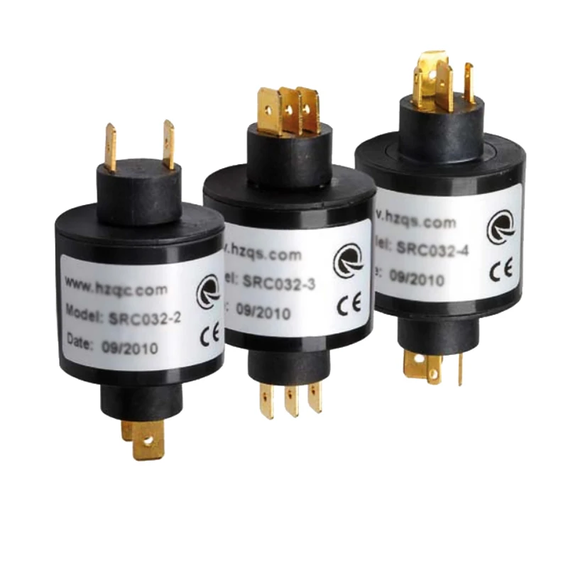 

New Pin Connection Through Bore Electric Slip Ring 240V DC/AC SRC032-2 for Production line, industrial Rotating Equipment