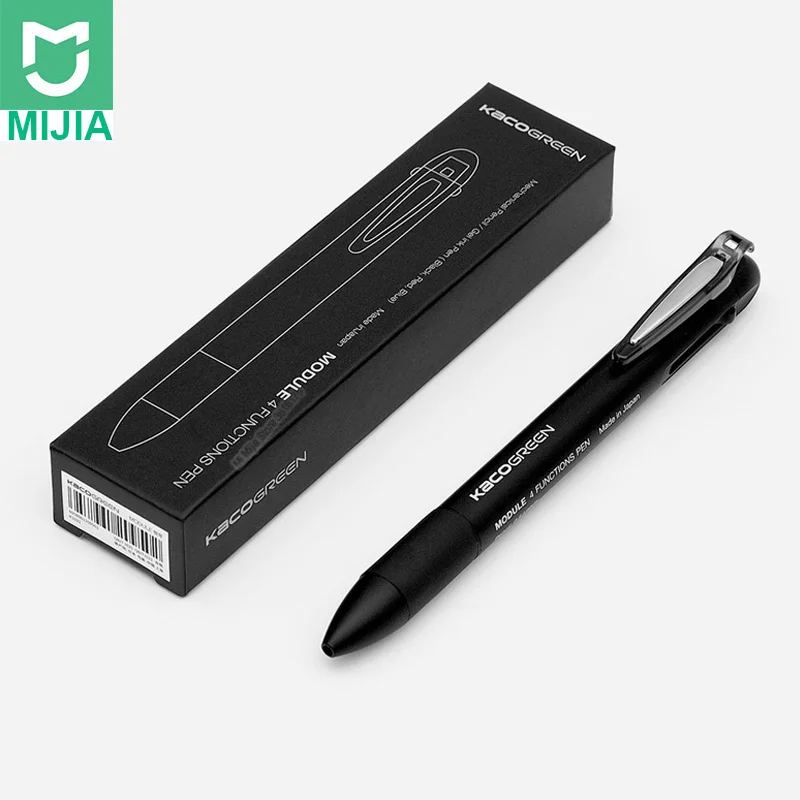 XiaomiYoupin KACO 4 0 5 мм многофункциональная ручка полная черного синего Красного