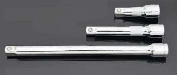 

4pcs Extension rod Lengthening connecting bar of socket wrench sleeve spanner auto truck repairing tool part
