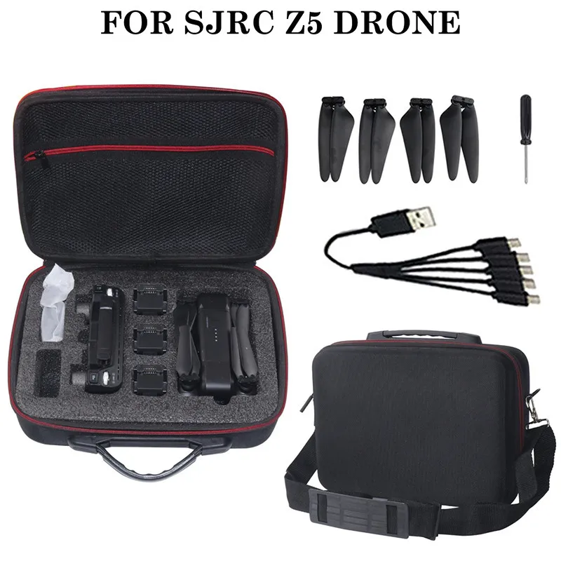 

Waterproof Durable Handheld Bag Carrying Bag Protective Storage Bag Shoulder Backpack For SJRC Z5 RC Quadcopter Drone Spare Part