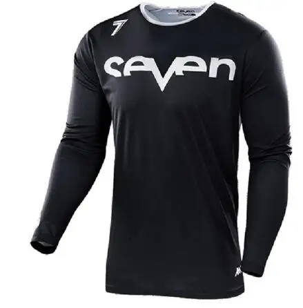

2018 2019 Camisa Dos Homens do Motocross Downhill MTB Tshirt Sete Motocicleta Camisa de Corrida de Ciclismo DH MX Off-roa
