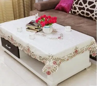 

European table cloth living room dining table cloth rice table coffee table tablecloth rectangular cloth lace tablecloth square