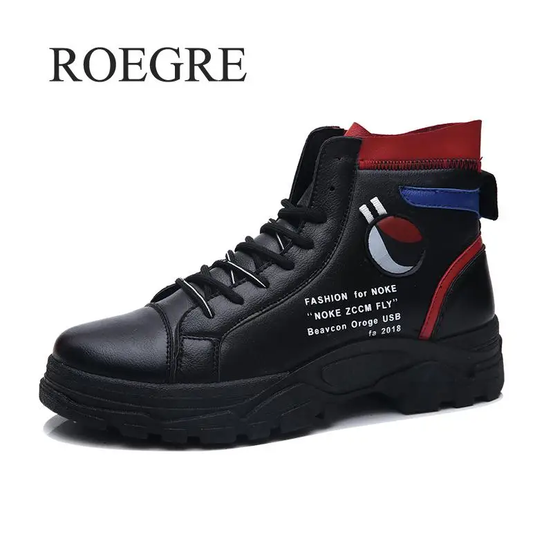 

2019 New Autumn New Fashion Casual High Help Martin Boots Men's Leather Tooling Boots Men's Boots Male Fashion Shoes Sneakers
