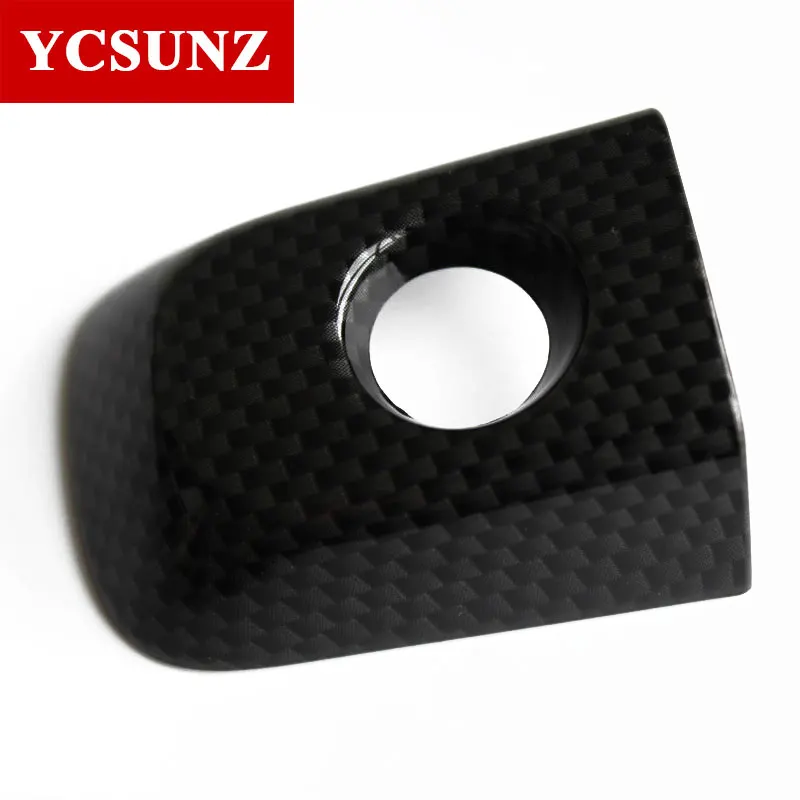 Accesorios para el coche cubierta de la manija de la puerta para Isuzu Mux dmax 2014 2015 2016 2017 2018 2019 piezas exteriores de fibra de carbono