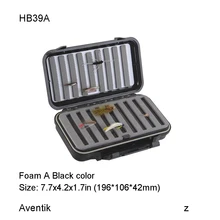 Aventik Fly Box водонепроницаемый ящик для хранения приманка крючок приманки Fly FishingTools пластиковая коробка для мух три комплекта для мух