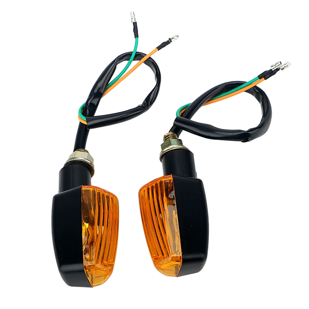 Motorcycle Bike Amber LED Turn Signal Indicator Blinker Strip Light Universal#IR Motorcycle Bike Amber LED Turn Signal Indicator Blinker Strip Light Universal#IR