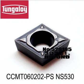 

Tungaloy CCMT CCMT0602 CCMT060202 CCMT060204 CCMT060202-PS CCMT060204-PS CCMT060208-PS NS530 Carbide Insert Lathe Turning Tool