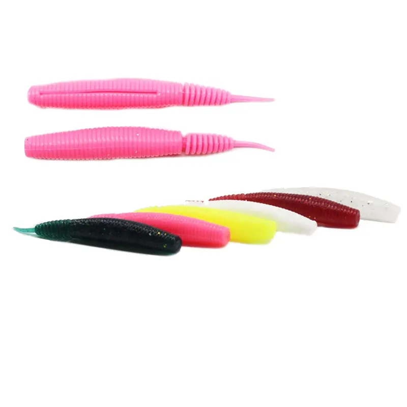 Hot Sale Floating/ Sinking 6g/7.5g 10cm 5pcs/Lot Luminous Screw Needle Tail Soft Worm Fishing Lure Swim Bait | Спорт и развлечения