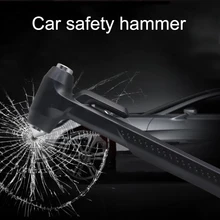 Автомобиль открытый безопасности молоток аварийно-спасательная побег инструмент с базовыми автомобиля многофункциональный резак ремней безопасности класса окна удар выключатель