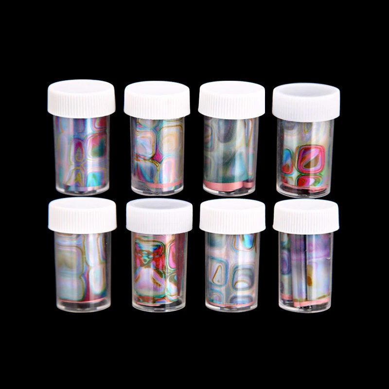 

Mix Color Nail Art Transfer Foil Beauty Star Design Polish DIY Nail Sticker Nail Art Decoration Tips Accessories Nail Stickers
