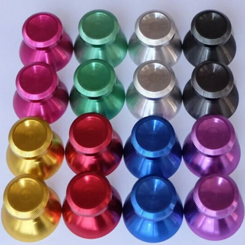 

Aluminum Metal Analog Joystick thumb Stick grip Cap Replacement for Sony playstation Dualshock 4 PS4 XBOX ONE Gamepad Controller