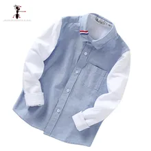 Новое поступление года; цвет синий, зеленый, розовый; Лидер продаж; хлопковая рубашка с длинными рукавами для мальчиков; повседневные блузы; детская одежда; 201702