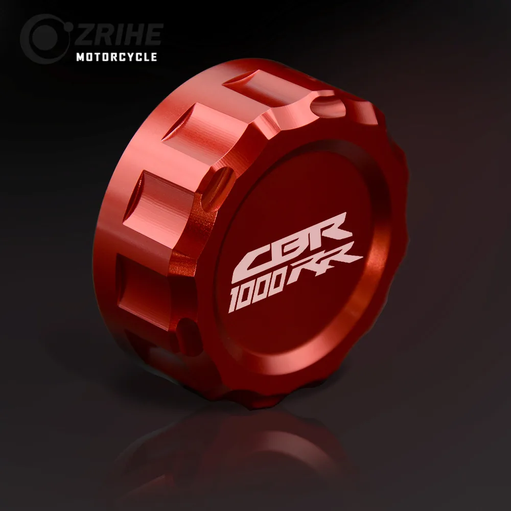 LOGO(CBR1000) Motocycle Accessories Brake Fluid Reservoir Cover Caps for honda 1000RR 2009 2010-18 CNC Cylinder Reservoir Cover