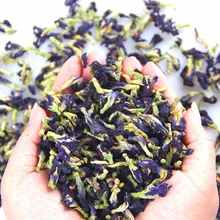 Simulation Kitchen Toy Thailand Blue Butterfly 25g 50g Clitoria Ternatea Blue Butterfly Thai Butterfly Pea Tea Vitamin A Toy i chef thai garlic and pepper stir fry sauce 50g amazing from thailand