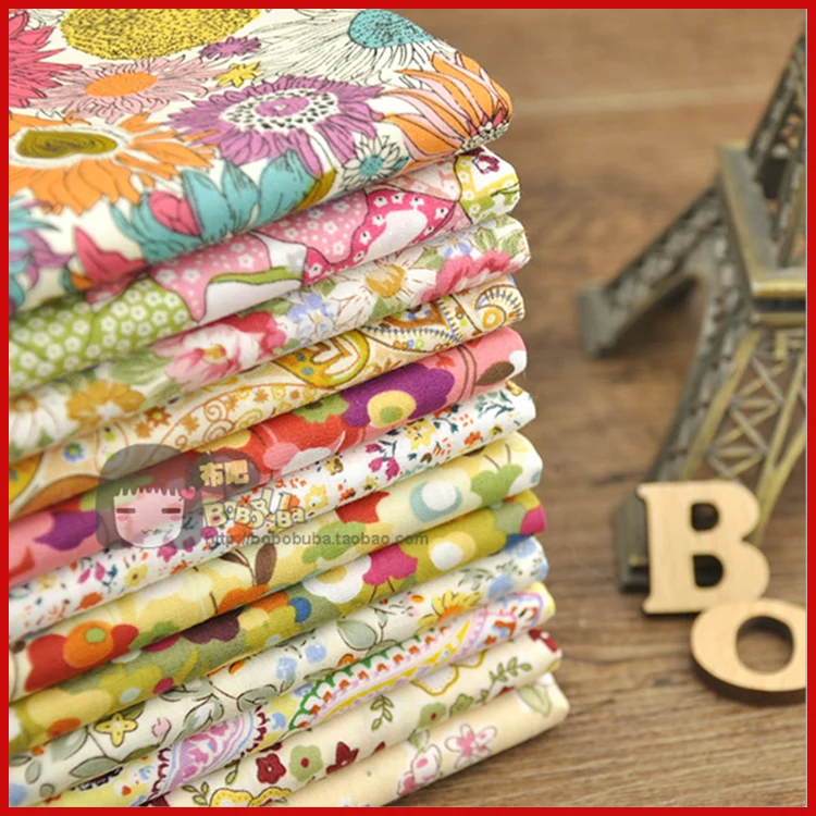 SMTA хлопчатобумажная ткань Лоскутная Ткань по метру Ткань для шитья войлок для вышивки Золотое детство 50*145 см