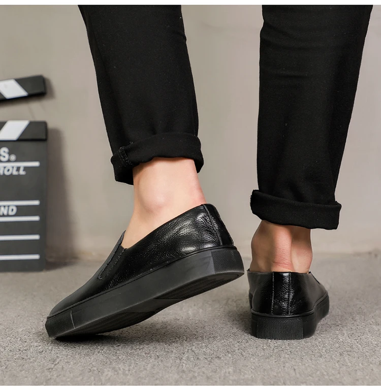 Большие Размеры 35-47 новые модные классические Мужская обувь для отдыха обувь Для женщин удобные Breathabl кожа Повседневное легкая обувь