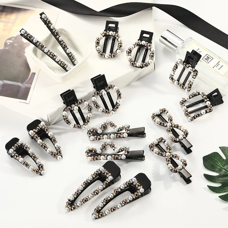 

Pure and fresh and contracted fashion pearl pin female elegant South Korea design Barrett the hairpin hair styling accessories i