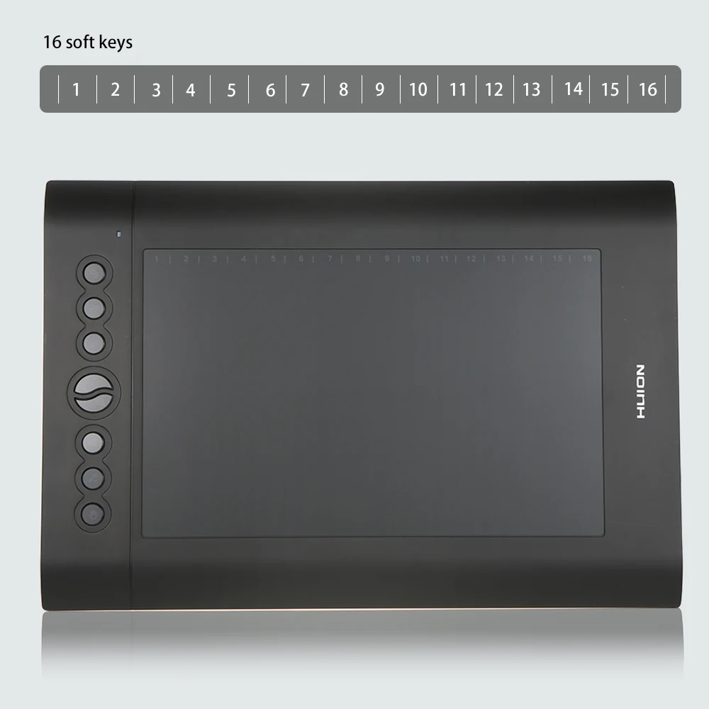 Графический планшет Huion USB H610 PRO цифровая плата перезаряжаемая ручка для