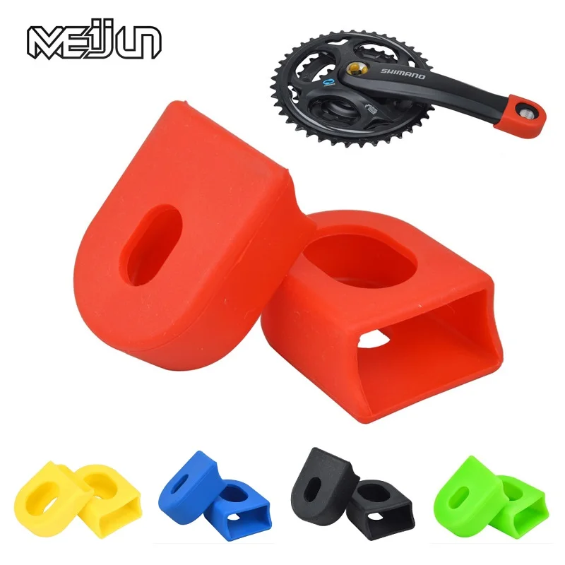 1 Pair Bicycle Crank Cover Sleeves MTB Mountain Bike Crankset Arm