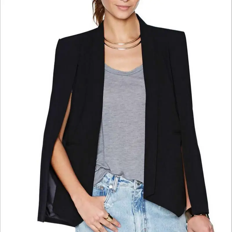 Blazer European And American Style Cloak Irregular Small Blazer Women