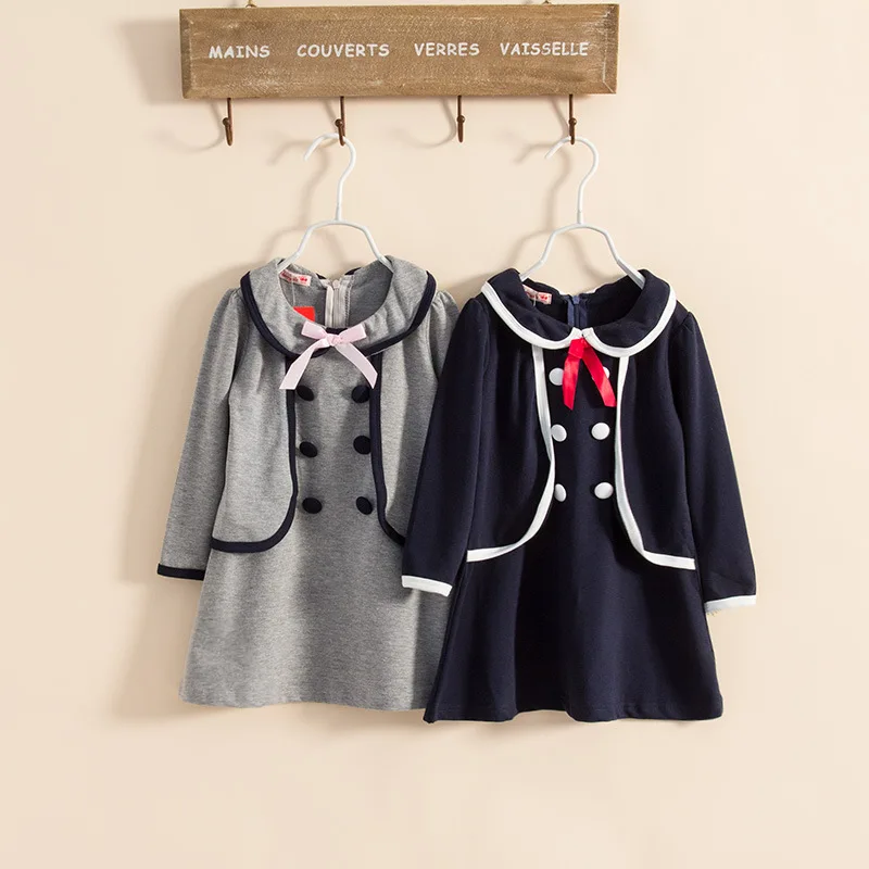 

Long Sleeve Girls Dress 2017 New Fashion Spring Autumn Children Clothing 3 4 5 6 7 8 9 10 Year Kids Dresses for Girls