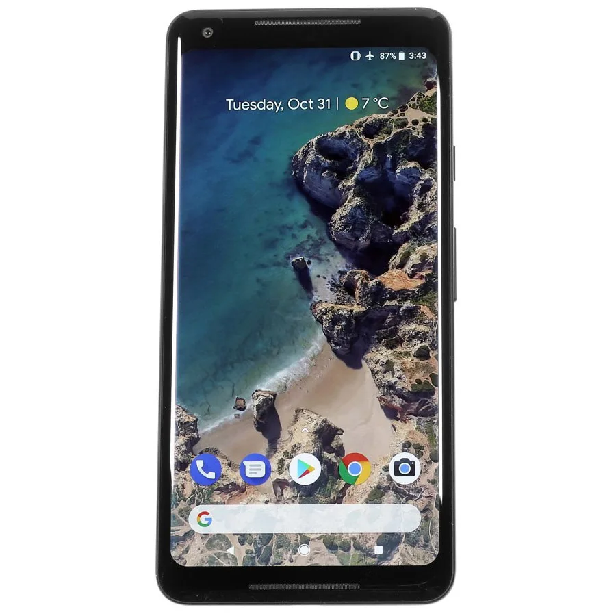 Абсолютно 6 дюймов Google Pixel 2 XL Чехол для мобильного телефона(версия ЕС) Snapdragon 835 Octa Core 4 Гб 64 Гб 128 отпечатков пальцев 4G Android телефон