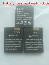 2016 heißer 100 stücke freies dhl batterie für smart watch dz09 smartwatch ersatzakku für smart watch dz09