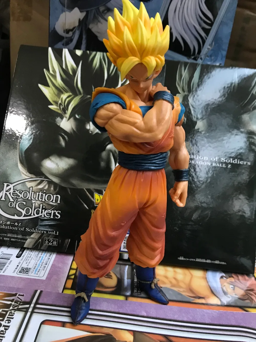22 см Dragon Ball Z Goku фигурка ПВХ Коллекционная модель игрушки brinquedos для