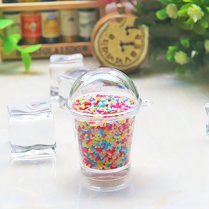 

DIY Crystal Mud Simulation Ice Cream Cake Decoration Sprinkles Filler Clay Fake Candy Simulated Sweets Sugar Needle Slime Filler