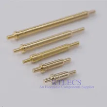 10 шт. Пружинные пружинный контакт Пружинные контакты SMT/SMD разъем сквозных отверстий PCB высота 3 4 5 6 7 8 9, 10, 11, 12, 13, 14, 15, 16, 18 лет, 20,5 мм фланец 1A