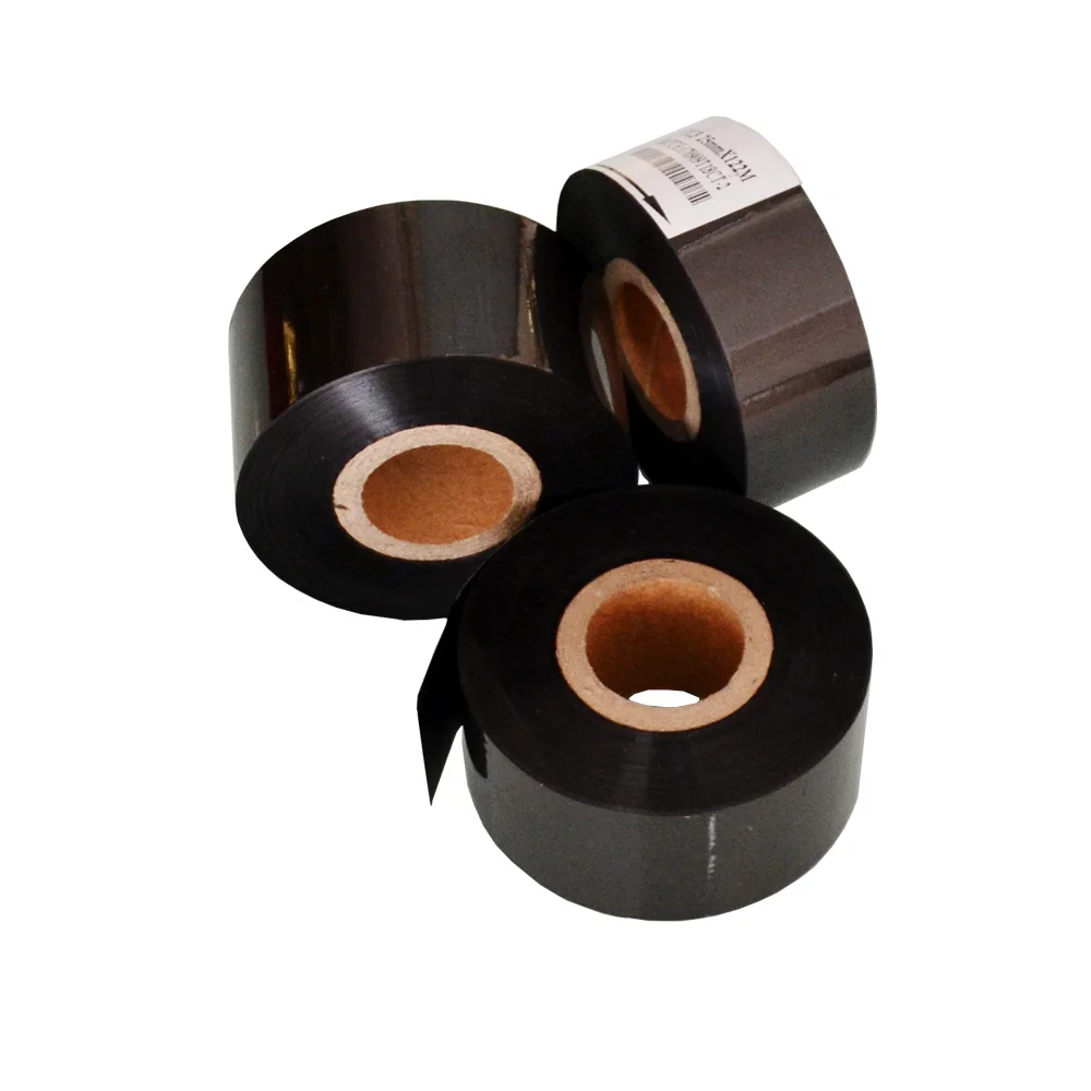 

Black Width 35mm length 122m date print stamp machine hot stamping foil for packing bags