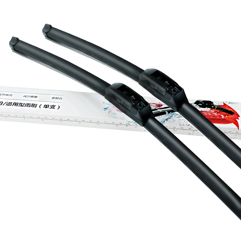 2pieces/set heqi Wiper Blades for KIA Rio UB 26"&16" Fit Hook Arms 2011