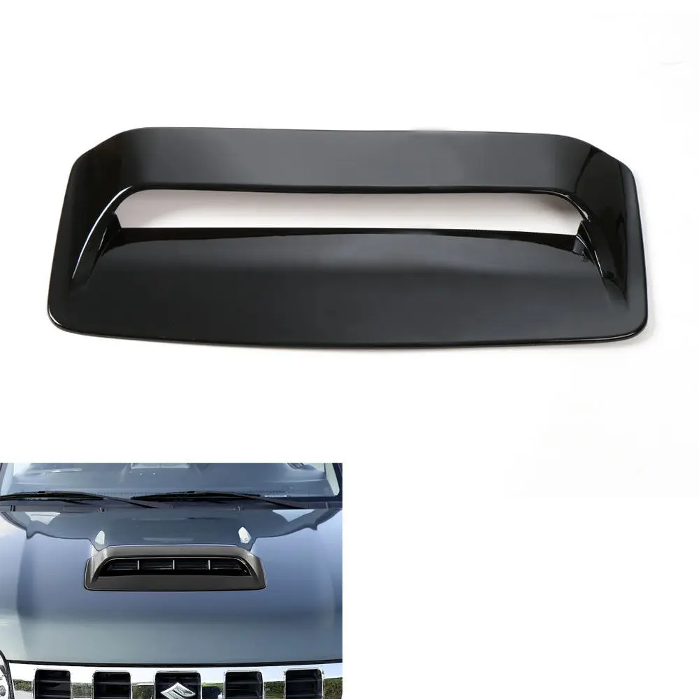

Auto Engine Air Flow Intake Hood Scoop Vent Cover Trim Decoration ABS Chrome Car Styling Accessories For Suzuki Jimny 2012-2015