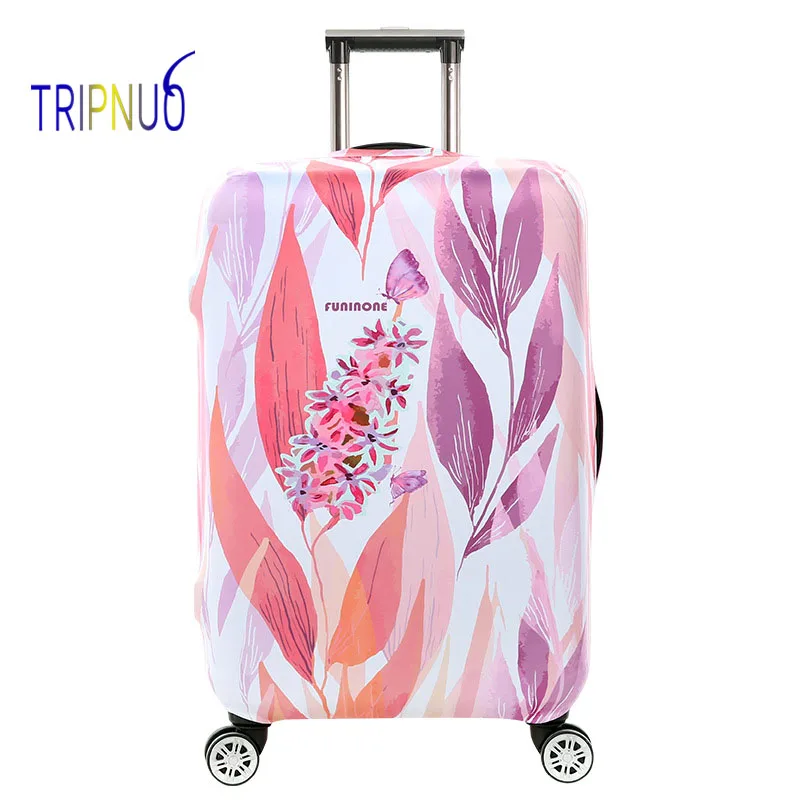 

TRIPNUO Thickest Travel Colorful Luggage Cover Suitcase Protective Cover for Trunk Case Apply to 19''-32'' Suitcase Elastic