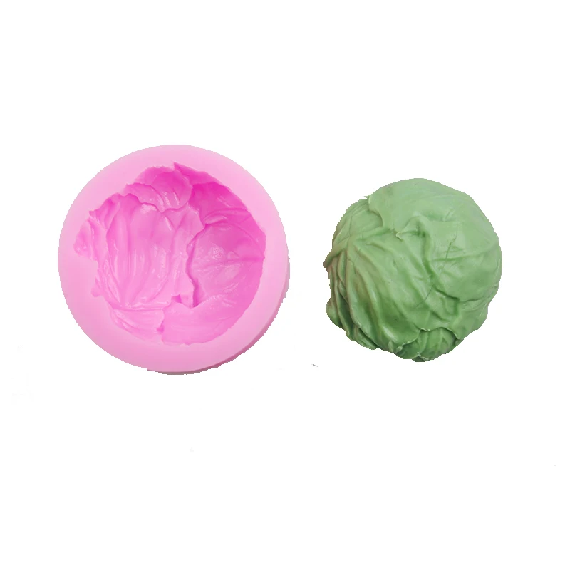 

New Arrival Cabbage silicon cake mold 3D Fondant Silicone Cake Lace Mold Tools Bakeware TW-438