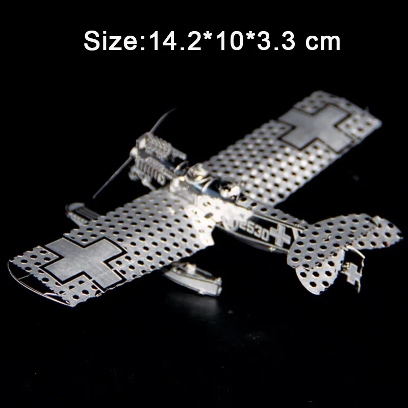 Металлические 3D пазлы Hansa brandeburg W29 серебристого цвета Обучающие игрушки