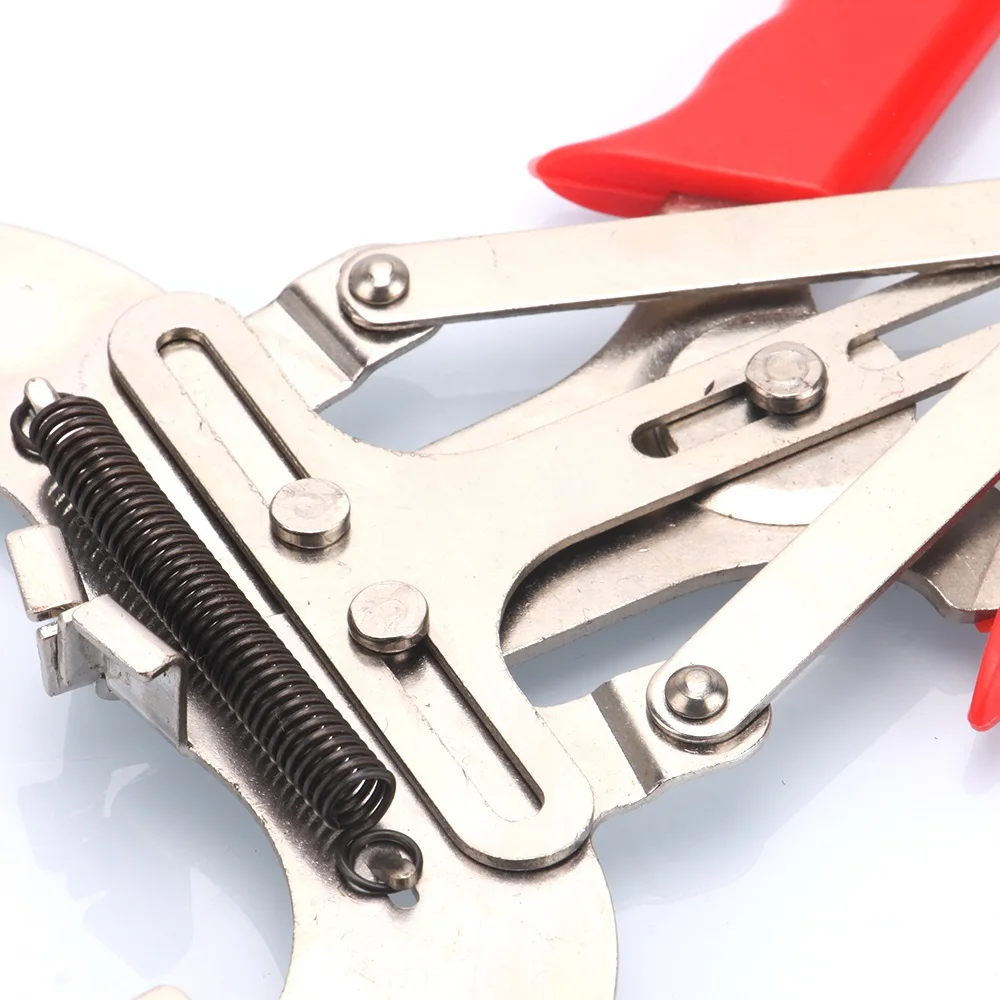 Piston Ring Clamp Compressor Dismounting 80-120mm Nickel-plated Hand-held Disassembly Removal Automotive Tools