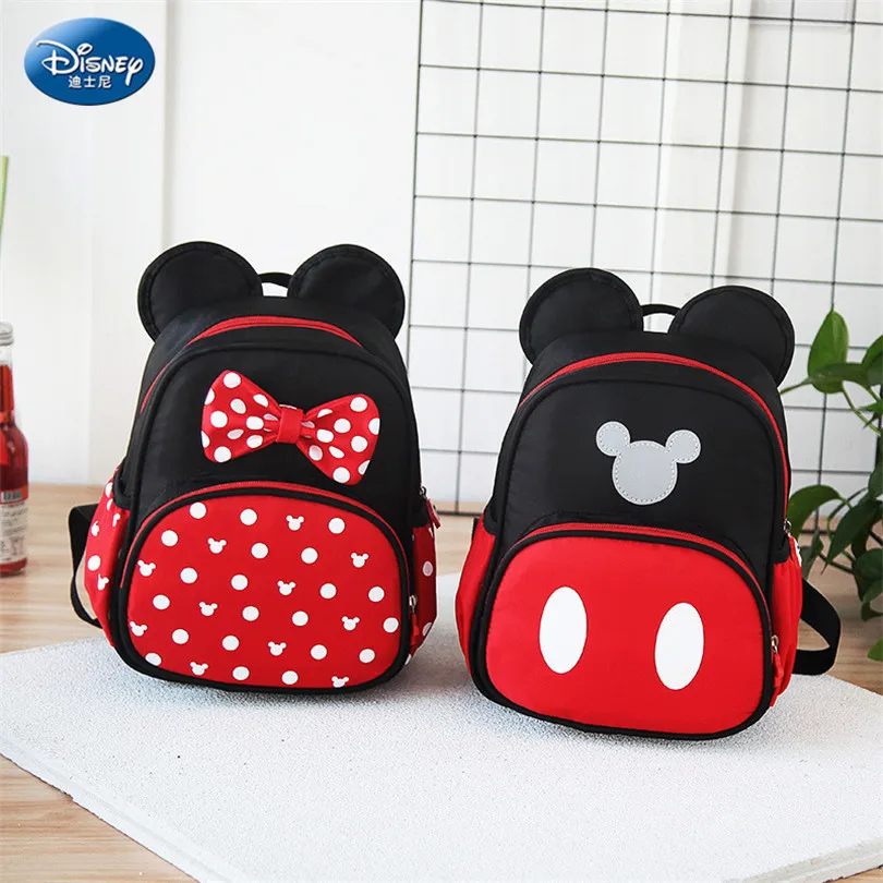 

Disney Mickey Cartoon Children's Backpack Kindergarten Men and Women Baby Casual Backpack Large Capacity Preschool Bag SZZ186