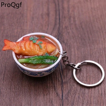 

Prodgf 2Pcs A Set crazy food keychain
