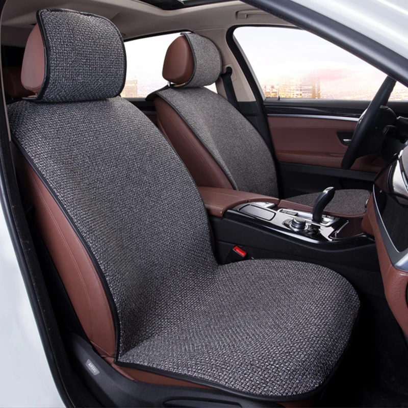 Universal Red Gray Polyester Seat Covers For Auto Passat Seat Cover Fabia Touareg Beetle Seat Protector