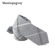 Mantieqingway 6 см, английский стиль, галстук-бабочка, галстуки для мужчин и женщин, свадебные галстуки строгая Деловая одежда, костюм, хлопок, обтягивающий галстук