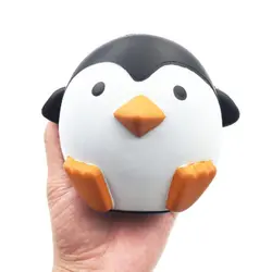 PU 10 см мягкий и легкосдавливаемый Пингвин медленный рост Сквош игрушка Squishy Animal модель анти-стресс для рук Спиннер шарики-гаджеты