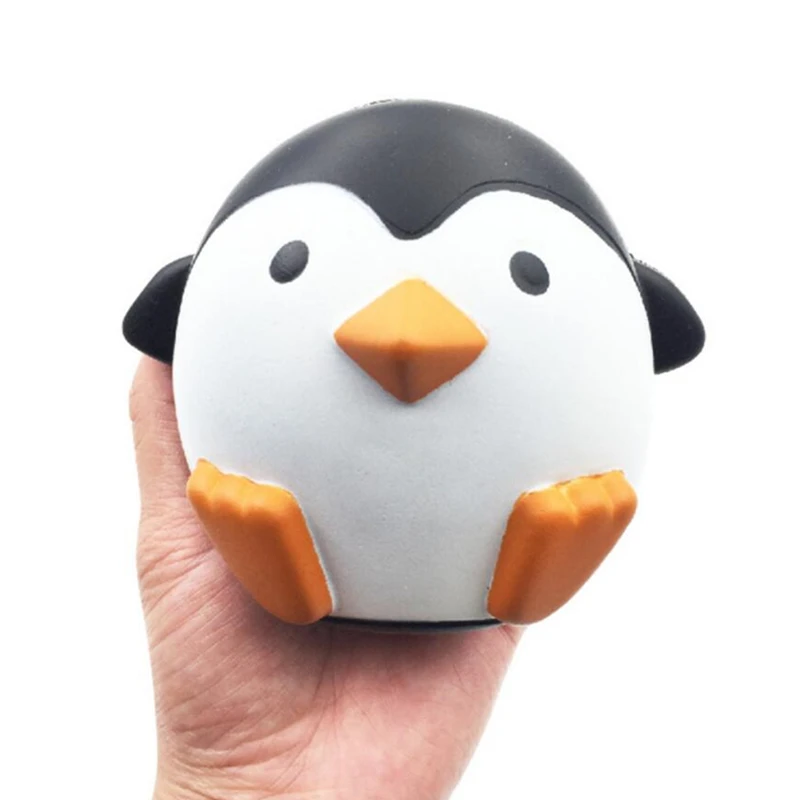 

PU 10cm Squishy Penguin Slow Rising Squash Toy Squishy Animal Model Anti-stress For Hands Adults Toys Ball Gadgets