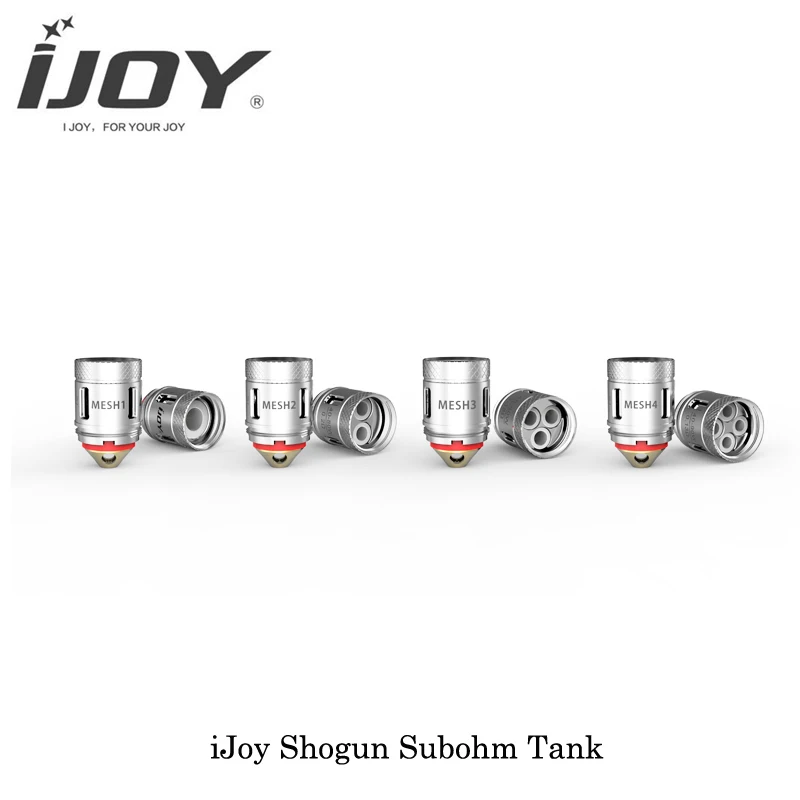 Электронная сигарета iJoy Shogun Sub Ohm бак 5 мл 28 мм диаметр сетки 1 Катушка 0.2ohm 510