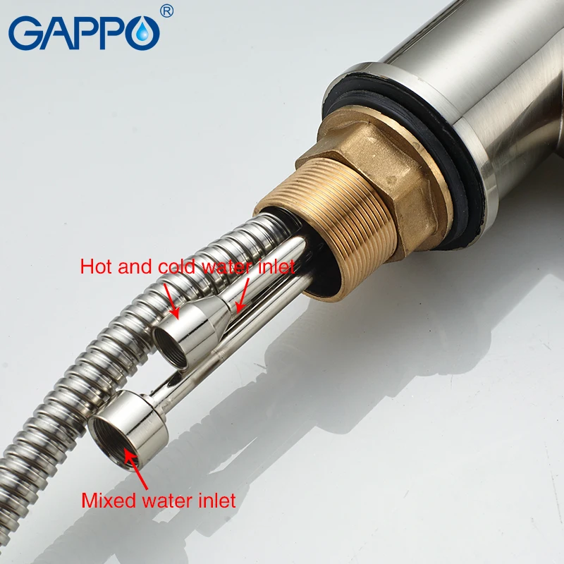  Gappo kitchen Faucets rotatable kitchen pull out flexible kitchen sink Faucets water mixer water si - 4000182538698